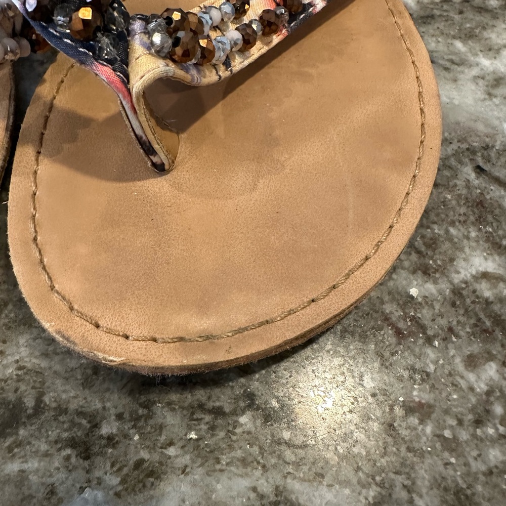 Zigi Soho Colorful Beaded Women's Sandals Size 7.5 - Picture 7 of 14